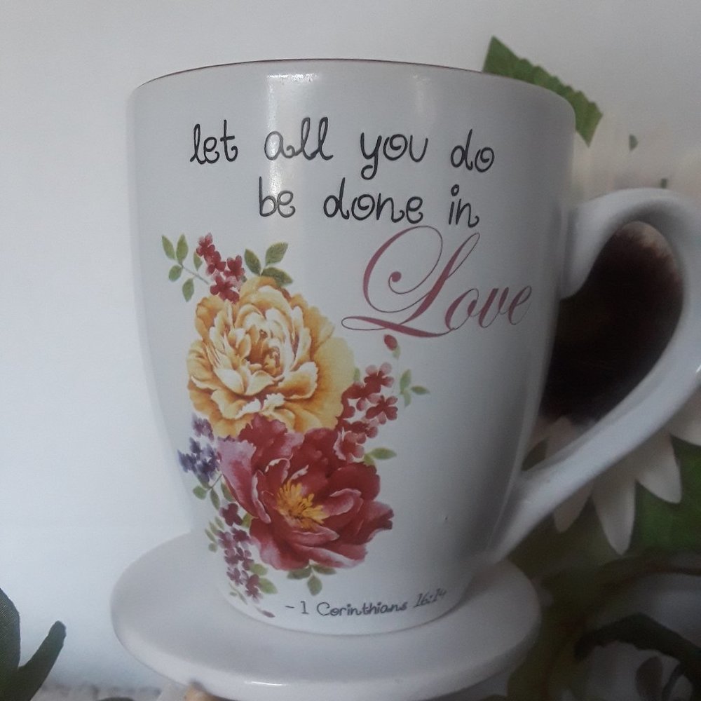 bible verse coffee/tea mug